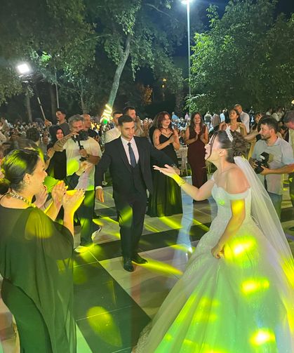 Nazilli'de Erdinç Güner'in mutlu günü: Siyaset ve eğitim camiası bu düğünde buluştu