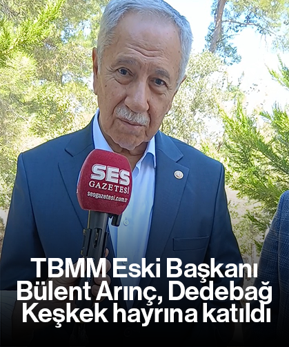 TBMM Eski Başkanı Bülent Arınç, Dedebağ Keşkek hayrına katıldı