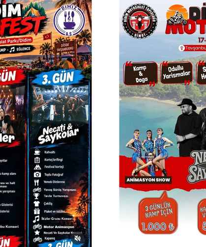 Didim Motofest heyecanı başlıyor: Motosiklet tutkunları Tavşanburnu’nda buluşuyor