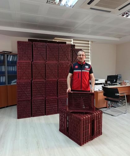 Köşk'te incir üreticilerine hibeli kasa desteği