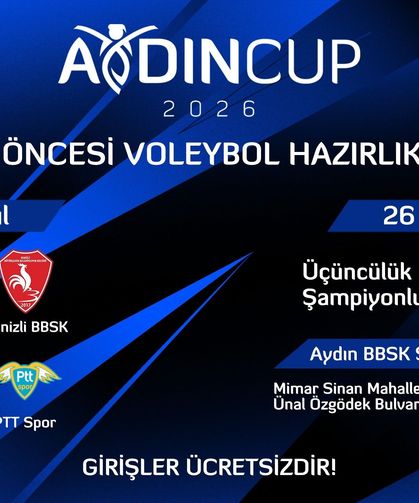 Aydın Cup 2026 için geri sayım başladı