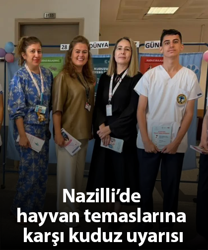 Nazilli’de hayvan temaslarına karşı kuduz uyarısı