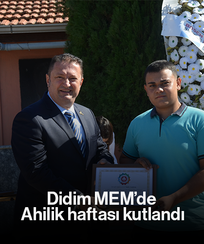 Didim MEM’de Ahilik haftası kutlandı