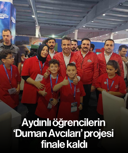 Aydınlı öğrencilerin ‘Duman Avcıları’ projesi finale kaldı