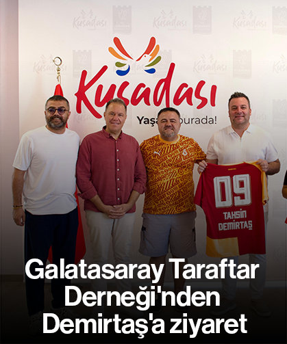 Galatasaray Taraftar Derneği'nden Demirtaş'a ziyaret