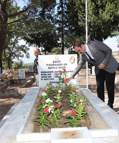 Karacasulu şehit 32. şehadet yıldönümünde anıldı
