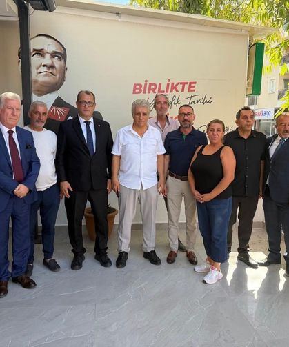 Kaymakam Keklik’ten CHP İlçe Başkanlığı’na iade-i ziyaret