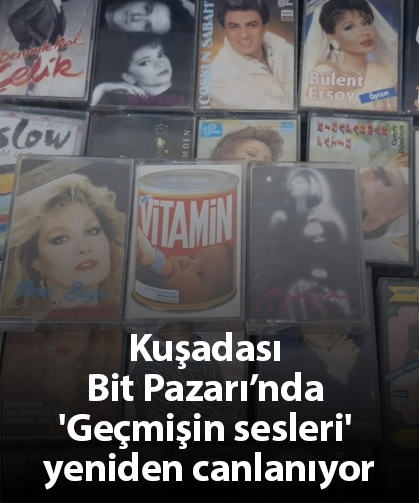 Kuşadası Bit Pazarı’nda 'Geçmişin sesleri' yeniden canlanıyor