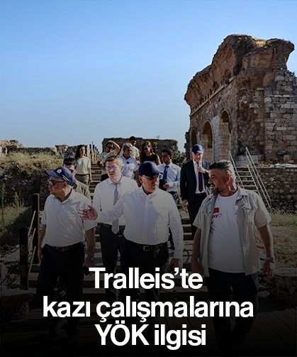 Tralleis’te kazı çalışmalarına YÖK ilgisi