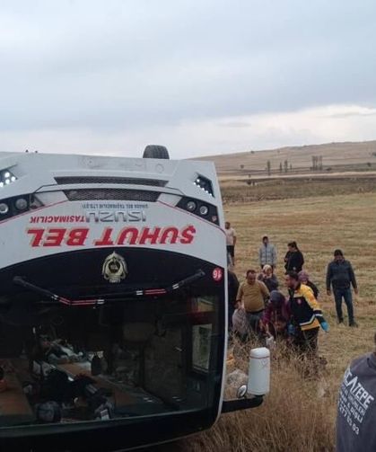Midibüsün devrildiği kazadan acı haber geldi! Yaşama tutunamadı