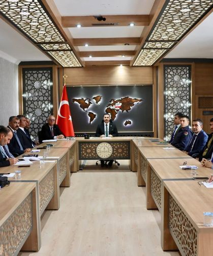 Koçarlı'da kurum amirleri bir araya geldi