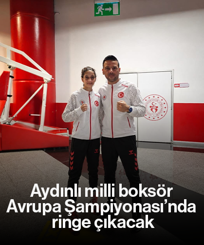 Aydınlı milli boksör Avrupa Şampiyonası’nda ringe çıkacak