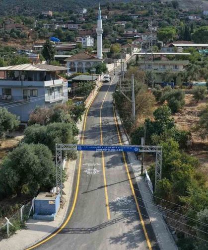 Dereköy’de ulaşım konforunu artıracak çalışma tamamlandı