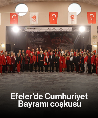 Efeler’de Cumhuriyet Bayramı coşkusu
