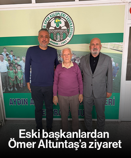 Eski başkanlardan Ömer Altuntaş’a ziyaret