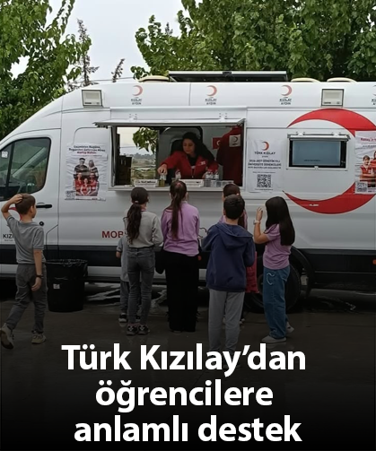 Türk Kızılay’dan öğrencilere anlamlı destek