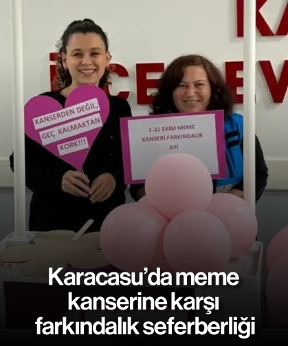 Karacasu'da meme kanserine karşı farkındalık seferberliği