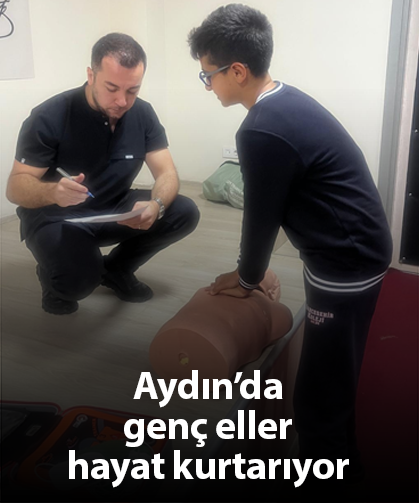 Aydın’da genç eller hayat kurtarıyor