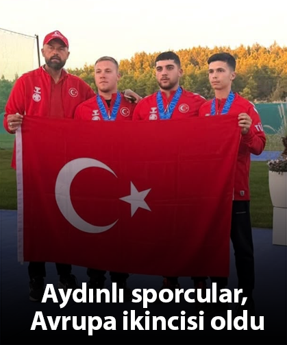 Aydınlı sporcular, Avrupa ikincisi oldu