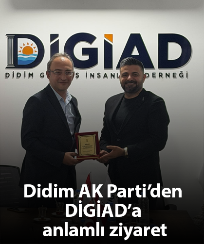 Didim AK Parti’den DİGİAD’a anlamlı ziyaret