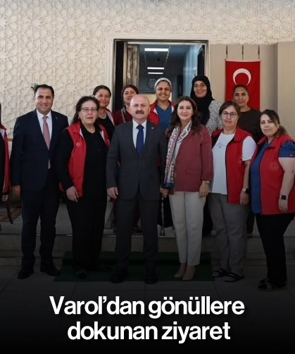 Varol’dan gönüllere dokunan ziyaret