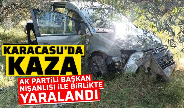 Karacasu'da kaza: AK Partili Başkan nişanlısı ile birlikte yaralandı