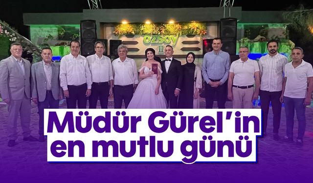 Müdür Gürel’in en mutlu günü