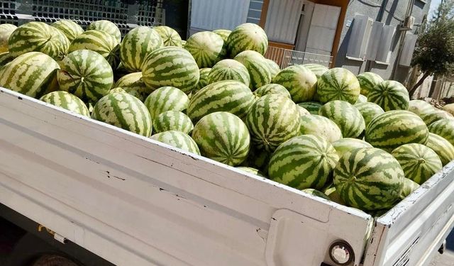 Germencik'te meclis üyesi bağışladı, belediye dağıttı