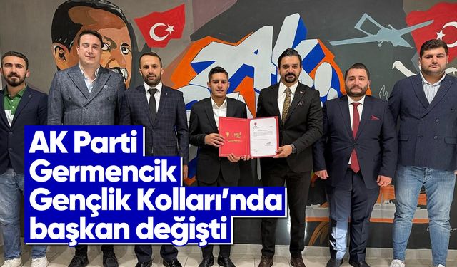 AK Parti Germencik Gençlik Kolları’nda başkan değişti