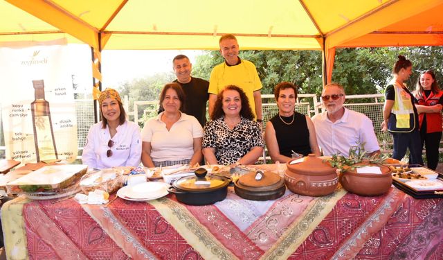 Didim Zeytin festivalinde yemek yarışması ve seminer düzenlendi