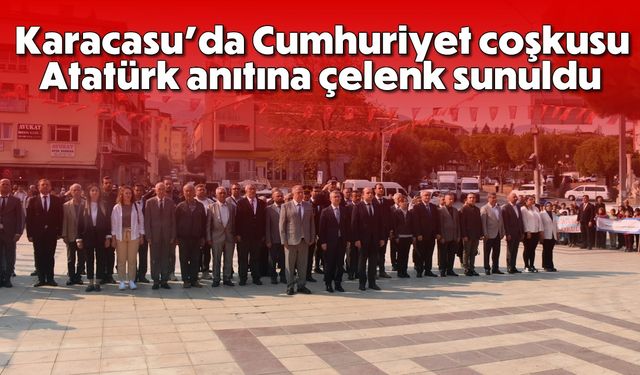 Karacasu'da Cumhuriyet coşkusu