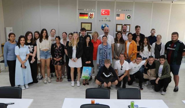 Kardeş şehri Shönebeck’in gençleri Söke’de