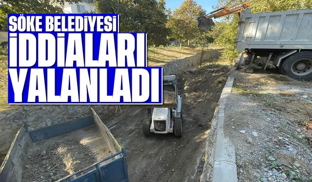 Söke Belediyesi iddiaları yalanladı