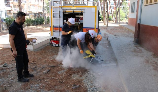 Söke’deki proje 2 bin öğrenciyi “Temel Afad Gönüllüsü” yapacak