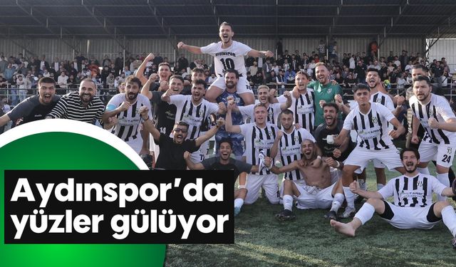 Aydınspor’da yüzler gülüyor