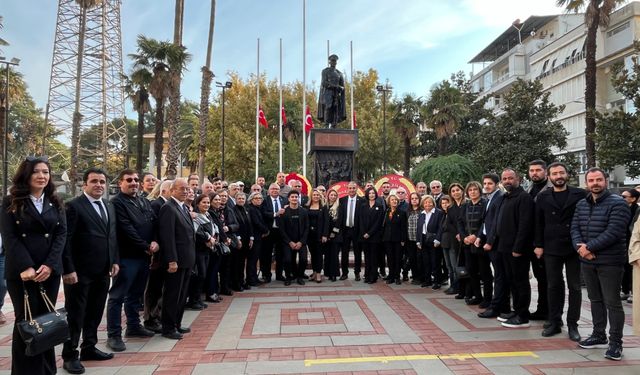 CHP ve ADD Atatürk’ü 86 yılında andı