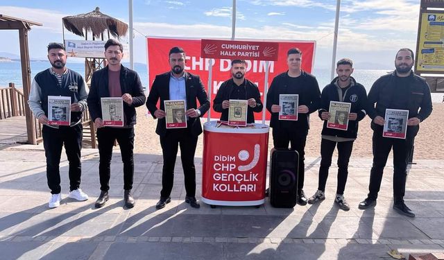 Didim'de CHP'li gençlerden anlamlı etkinlik