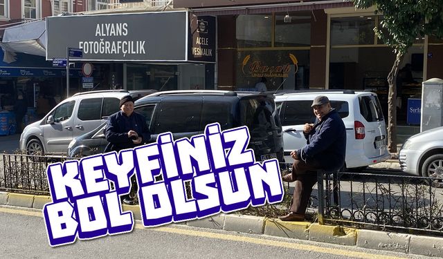 Aydın’da şaşkınlık veren çay keyfi