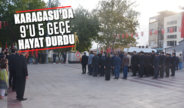 Karacasu'da 09.05'te hayat durdu