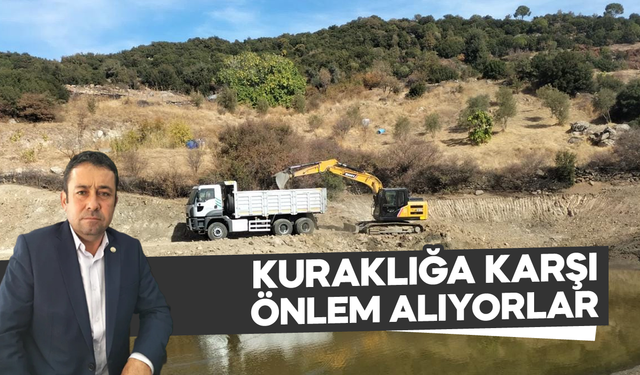 Kuraklığa karşı önlem alıyorlar