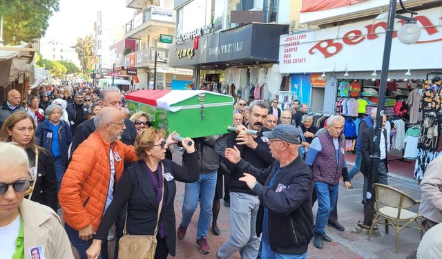 Kuşadası'nda hüzünlü Cumartesi; Sevilen isim ebediyete uğurlandı