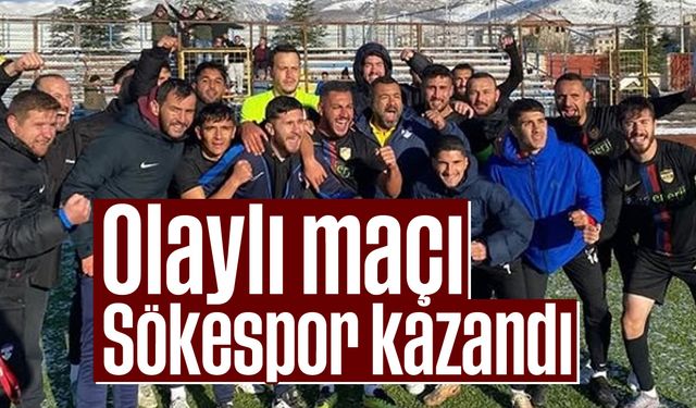 Olaylı maçı Sökespor kazandı