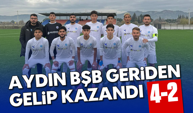 Aydın BŞB, geriden gelip kazandı 4:2