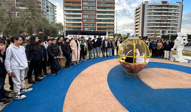 Efeler’in Bilim Parkı Nazillili öğrencileri ağırladı