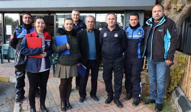 Nazilli Belediyesi’nden İsabeyli’de denetim