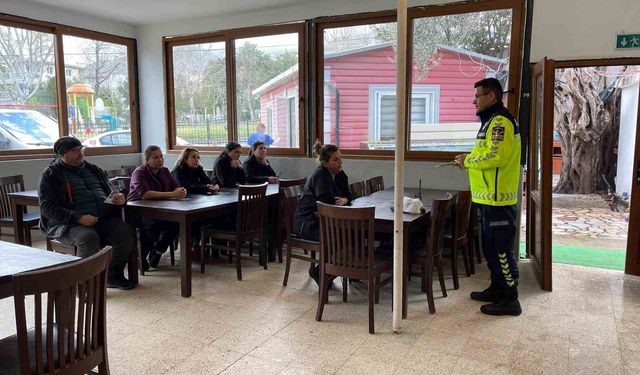 Özel bakım merkezi personellerine trafik eğitimi