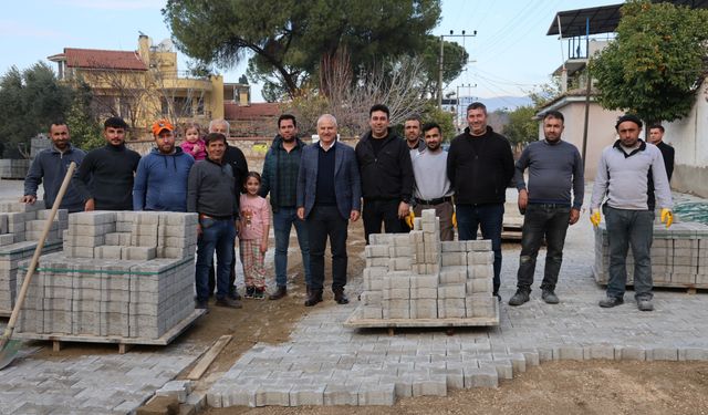 Sarıoğlu mahalle sakinlerinden Başkan Kıvrak’a teşekkür