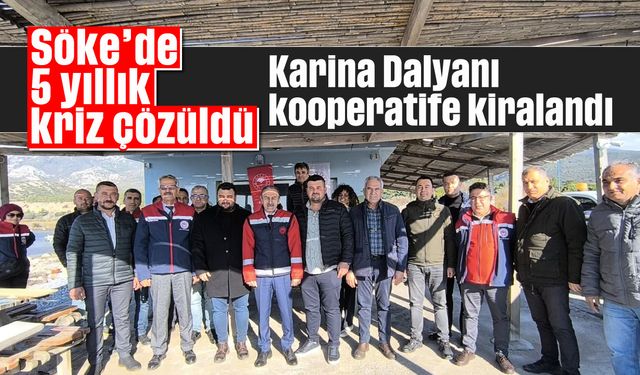 Söke’de 5 yıllık kriz çözüldü: Karina Dalyanı kooperatife kiralandı