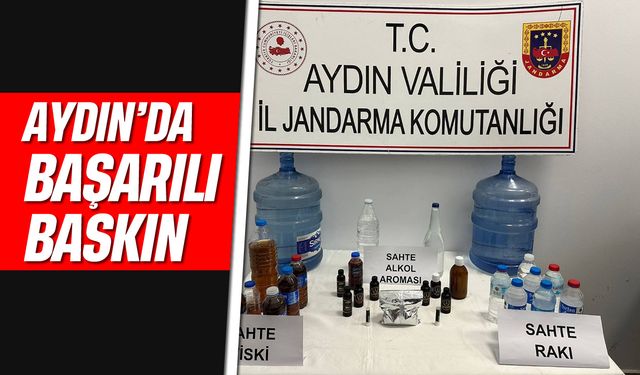 Aydın'da başarılı baskın: Piyasaya sürüldü bilgisine ulaşınca ekipler harekete geçti