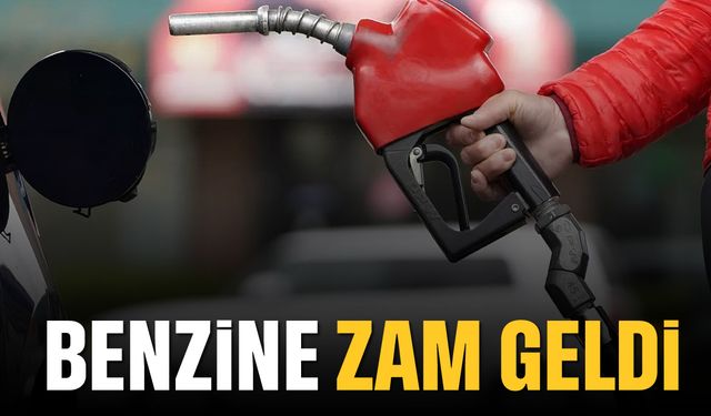 Benzine zam geldi